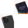 Husa Apple iPhone 14 Pro Max, Silicon, Transparent/Auriu, 59105.21