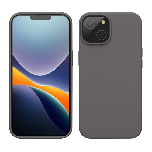 Husa Apple iPhone 14, Silicon, Gri, 59071.155