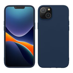 Husa Apple iPhone 14 Plus, Silicon, Albastru, 59080.116