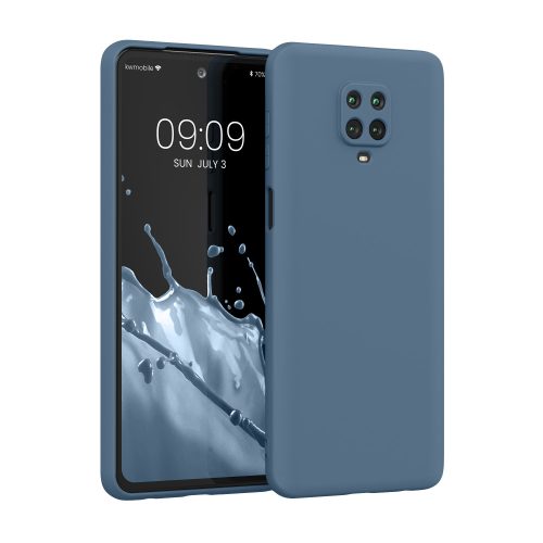 Husa Xiaomi Redmi Note 9S/Redmi Note 9 Pro/Redmi Note 9 Pro Max, Silicon, Albastru, 56562.202
