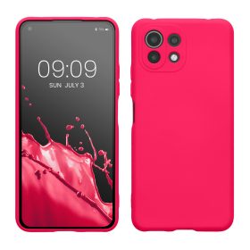 Husa Xiaomi Mi 11 Lite 5G/11 Lite 5G NE, Silicon, Roz, 56047.77