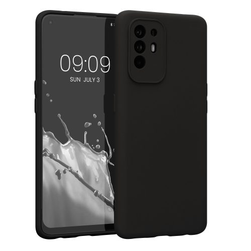 Husa OPPO A94 5G, Silicon, Negru, 58332.01