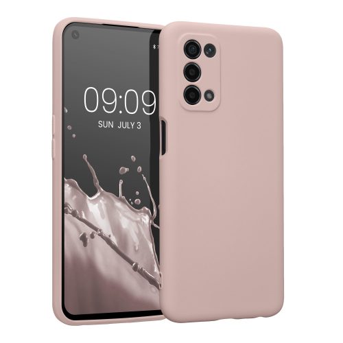 Husa OPPO A74 5G/A54 5G, Silicon, Roz, 57571.225