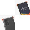 Husa OPPO A76/A96, Silicon, Transparent/Negru, 59149.01