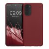 Husa Motorola Moto G62, Silicon, Rosu, 59171.187