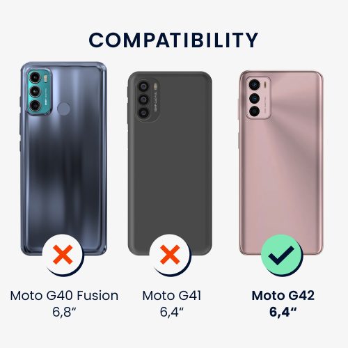 Husa Motorola Moto G42, Silicon, Verde, 59182.78