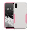 Husa Apple iPhone XR, Silicon, Alb/Roz, 59195.02