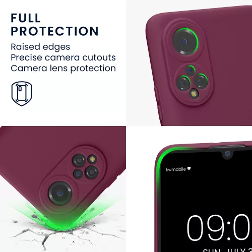 Husa Honor X7, Silicon, Violet, 58420.187