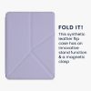 Husa pentru Amazon Kindle Paperwhite 11, Kwmobile, Mov, Piele ecologica, 57158.108