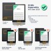 Husa pentru Amazon Kindle Paperwhite 11, Kwmobile, Mov, Piele ecologica, 57158.108