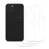 Set 3 folii de protectie Kwmobile pentru Apple iPhone 14, Spate, Polimer, 59221.5