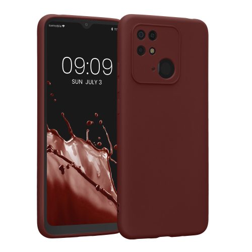 Husa Xiaomi Redmi 10C, Silicon, Rosu, 59229.187