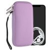 Husa Universala Kwmobile marime XXL - 7 inch, Neopren, Mov, 46188.5.108