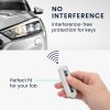 Husa Cheie Auto kwmobile pentru Mazda 4 Butoane, Silicon, Gri/Negru, 59241.94