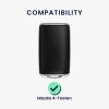 Husa Cheie Auto kwmobile pentru Mazda 4 Butoane, Silicon, Gri/Negru, 59241.94