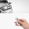 Husa Cheie Auto kwmobile pentru Mazda 4 Butoane, Silicon, Gri/Negru, 59241.94