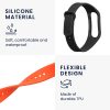 Set 2 Curele pentru Oppo Band Sport, Kwmobile, Negru/Portocaliu, Silicon, 57437.04