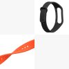 Set 2 Curele pentru Oppo Band Sport, Kwmobile, Negru/Portocaliu, Silicon, 57437.04