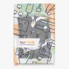 Husa pentru troler marime L, Kwmobile, Negru/Alb, Lycra, 45230.3.08