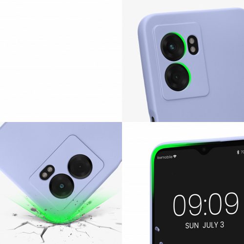 Husa OPPO A77, Silicon, Albastru, 59245.139