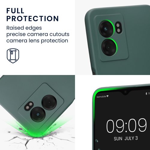 Husa OPPO A77, Silicon, Verde, 59245.169