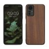 Husa Xiaomi Redmi Note 12S, Maro, Lemn/Silicon, 60697.18