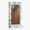 Husa Xiaomi Redmi Note 12S, Maro, Lemn/Silicon, 60697.18