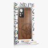 Husa Xiaomi Redmi Note 12S, Maro, Lemn/Silicon, 60692.01