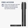 Husa Xiaomi 13 5G, Maro/Negru, Lemn/Silicon, 60705.01