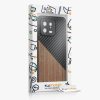 Husa Xiaomi 13 5G, Maro/Negru, Lemn/Silicon, 60705.01