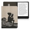 Husa kwmobile pentru Amazon Kindle Paperwhite 11, Piele ecologica, Multicolor, 57810.24