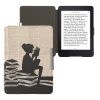 Husa kwmobile pentru Amazon Kindle Paperwhite 7, Piele ecologica, Multicolor, 25824.48
