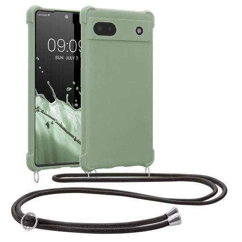 Bumper Google Pixel 6a, Silicon, Verde, 58567.172