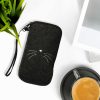 Husa Kwmobile Universala XL - 6,8", Textil, Gri/Alb, 49866.4.13