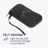 Husa Kwmobile Universala XL - 6,8", Textil, Gri/Alb, 49866.4.13
