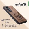 Husa Xiaomi 12T/12T Pro, Lemn, Maro, 60150.03