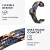 Curea kwmobile pentru Huawei Band 7, Nylon, Multicolor, 59428.17