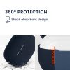 Husa kwmobile pentru Xiaomi Redmi Buds 4 Pro, Silicon, Albastru, 59289.17