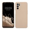 Husa OPPO A16/A16s/A54s, Crem, Silicon, 57572.225
