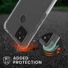 Bumper Google Pixel 4a 5G, Silicon, Transparent/Mov, 53652.108