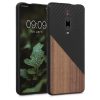 Bumper Xiaomi Mi 9T Pro/Redmi K20 Pro, Lemn, Maro/Negru, 51678.02