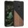 Bumper Xiaomi Mi 9T Pro/Redmi K20 Pro, Lemn, Maro/Negru, 51678.02