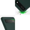 Husa Google Pixel 6a, Silicon, Verde, 58053.169