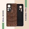 Husa Xiaomi 12T/12T Pro, Lemn, Maro, 60150.04