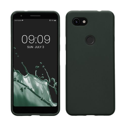 Husa Google Pixel 3a, Silicon, Verde, 47590.169