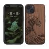 Husa Apple iPhone 13, Lemn, Maro, 55953.15