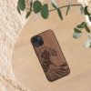 Husa Apple iPhone 13, Lemn, Maro, 55953.15