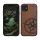 Husa Apple iPhone 11, Lemn, Maro/Albastru, 49799.15