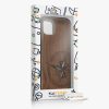 Husa Apple iPhone 11, Lemn, Maro/Albastru, 49799.15