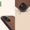 Husa Apple iPhone 11, Lemn, Maro/Albastru, 49799.15